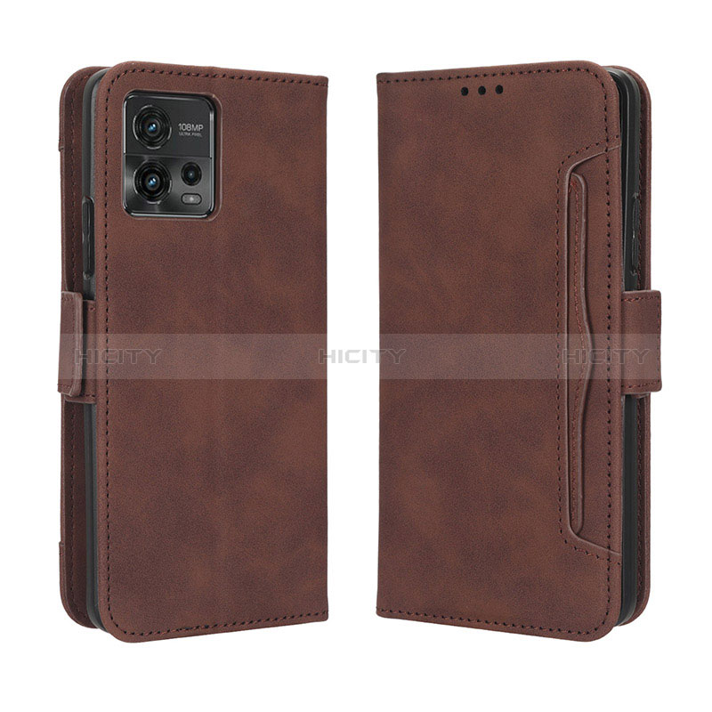 Coque Portefeuille Livre Cuir Etui Clapet BY3 pour Motorola Moto G72 Plus