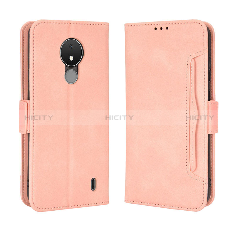 Coque Portefeuille Livre Cuir Etui Clapet BY3 pour Nokia C21 Plus