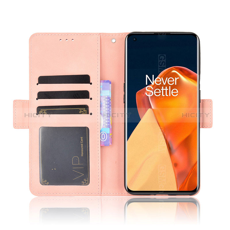 Coque Portefeuille Livre Cuir Etui Clapet BY3 pour OnePlus 9 Pro 5G Plus