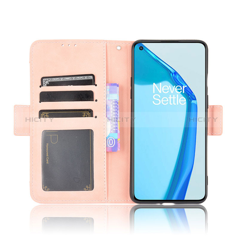 Coque Portefeuille Livre Cuir Etui Clapet BY3 pour OnePlus 9R 5G Plus