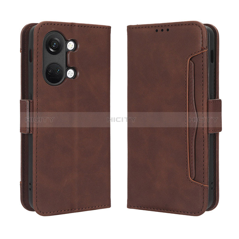 Coque Portefeuille Livre Cuir Etui Clapet BY3 pour OnePlus Ace 2V 5G Plus