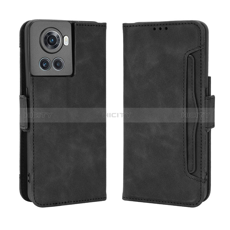 Coque Portefeuille Livre Cuir Etui Clapet BY3 pour OnePlus Ace 5G Noir Plus