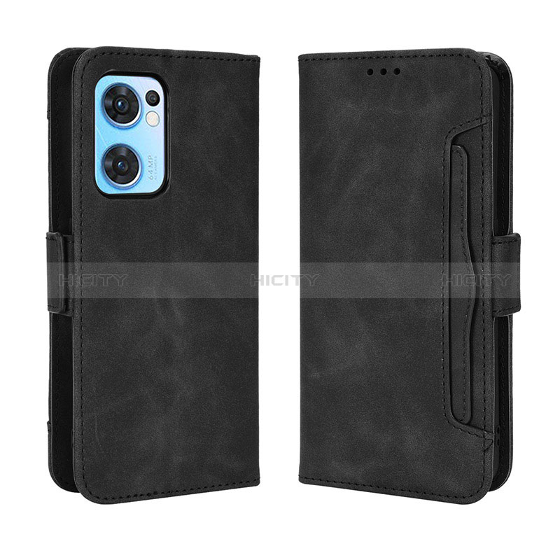 Coque Portefeuille Livre Cuir Etui Clapet BY3 pour OnePlus Nord CE 2 5G Noir Plus