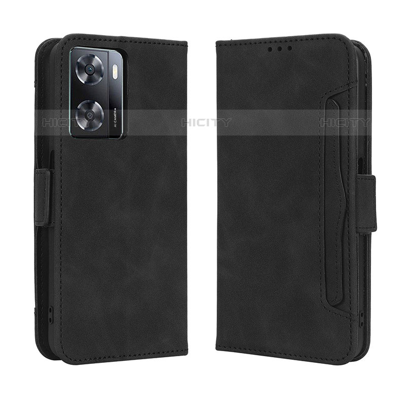 Coque Portefeuille Livre Cuir Etui Clapet BY3 pour OnePlus Nord N20 SE Noir Plus