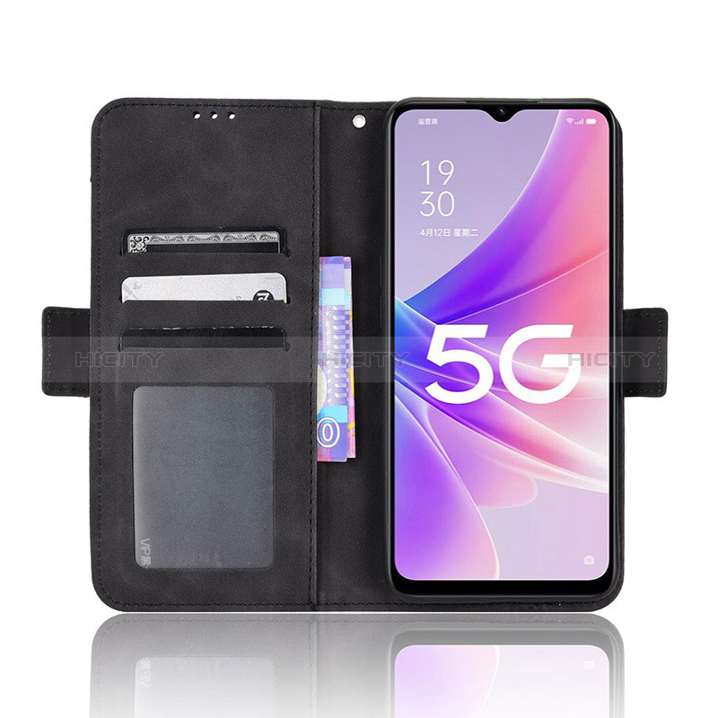 Coque Portefeuille Livre Cuir Etui Clapet BY3 pour Oppo A56S 5G Plus