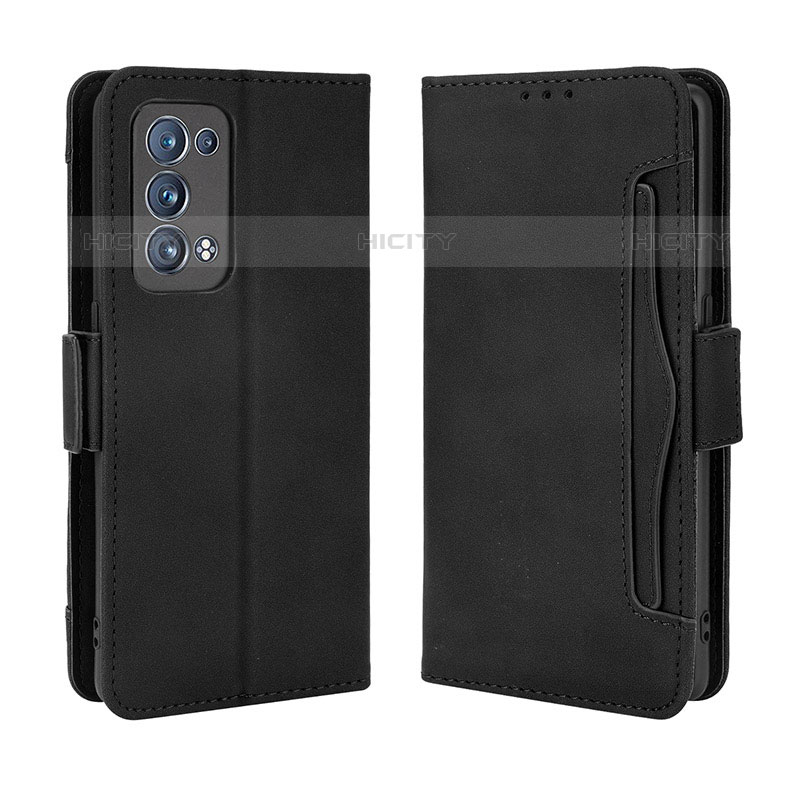 Coque Portefeuille Livre Cuir Etui Clapet BY3 pour Oppo Reno6 Pro 5G Plus