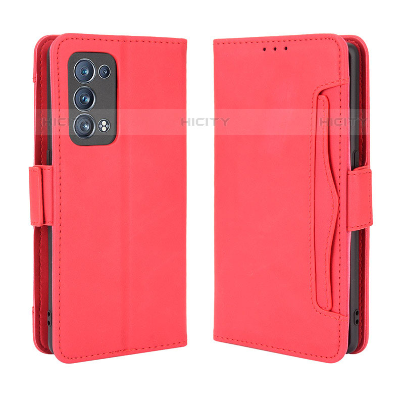 Coque Portefeuille Livre Cuir Etui Clapet BY3 pour Oppo Reno6 Pro 5G Plus