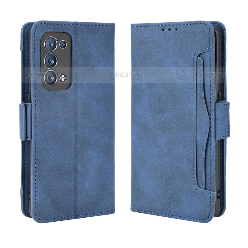 Coque Portefeuille Livre Cuir Etui Clapet BY3 pour Oppo Reno6 Pro 5G Plus