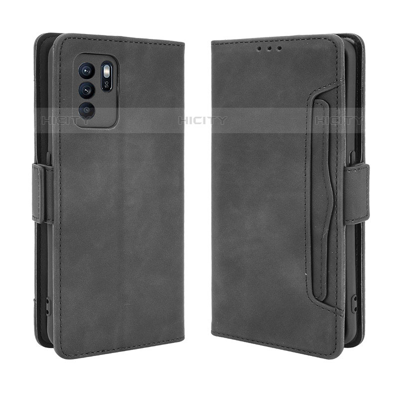 Coque Portefeuille Livre Cuir Etui Clapet BY3 pour Oppo Reno6 Z 5G Plus