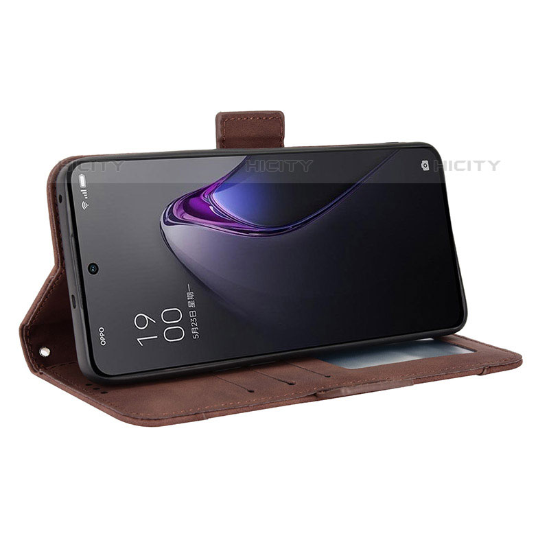 Coque Portefeuille Livre Cuir Etui Clapet BY3 pour Oppo Reno8 5G Plus