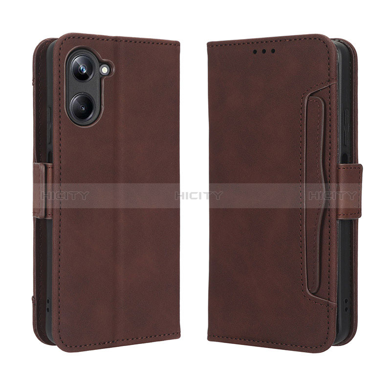 Coque Portefeuille Livre Cuir Etui Clapet BY3 pour Realme 10 4G Plus