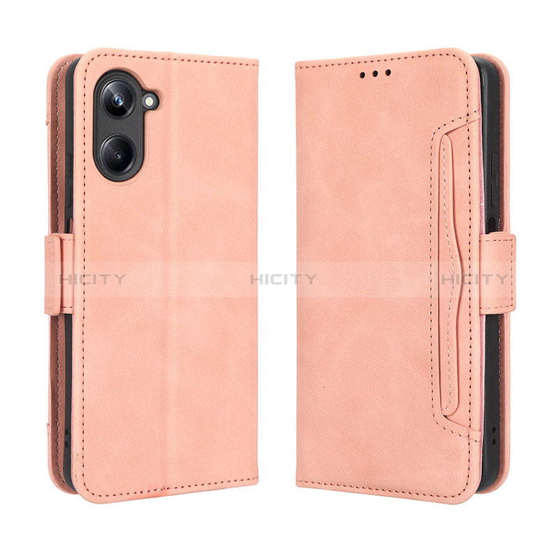 Coque Portefeuille Livre Cuir Etui Clapet BY3 pour Realme 10 4G Plus