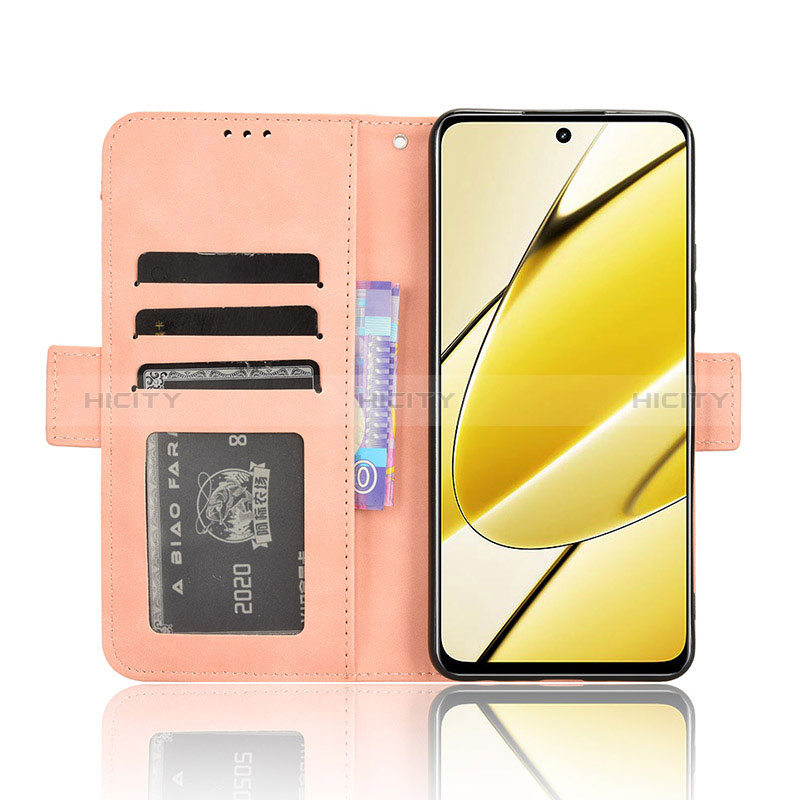 Coque Portefeuille Livre Cuir Etui Clapet BY3 pour Realme 11 5G Plus