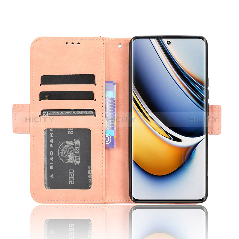 Coque Portefeuille Livre Cuir Etui Clapet BY3 pour Realme 11 Pro 5G Plus