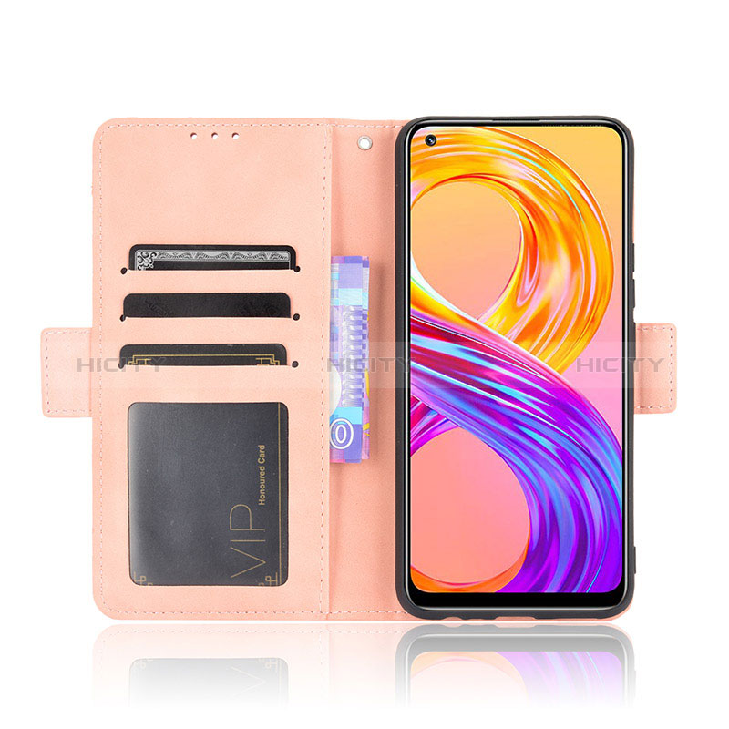 Coque Portefeuille Livre Cuir Etui Clapet BY3 pour Realme 8 Pro Plus