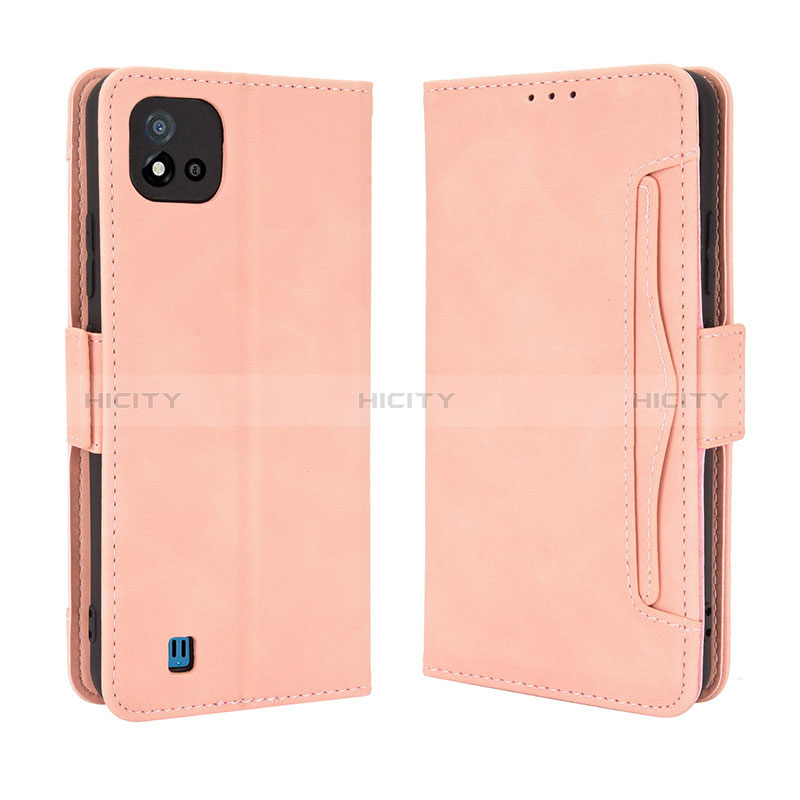 Coque Portefeuille Livre Cuir Etui Clapet BY3 pour Realme C11 (2021) Plus