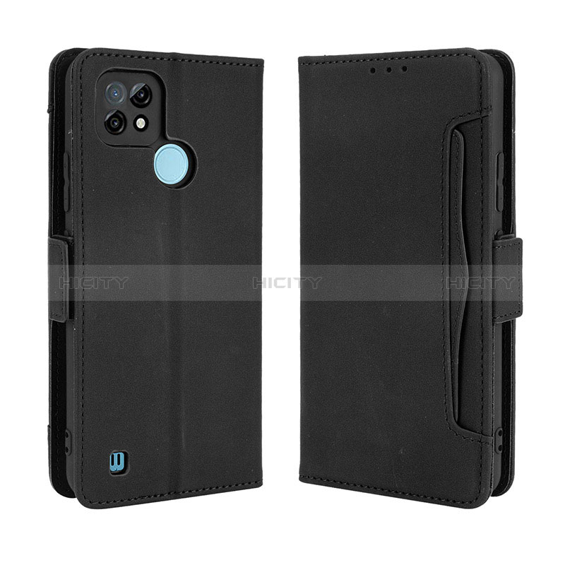 Coque Portefeuille Livre Cuir Etui Clapet BY3 pour Realme C21 Plus