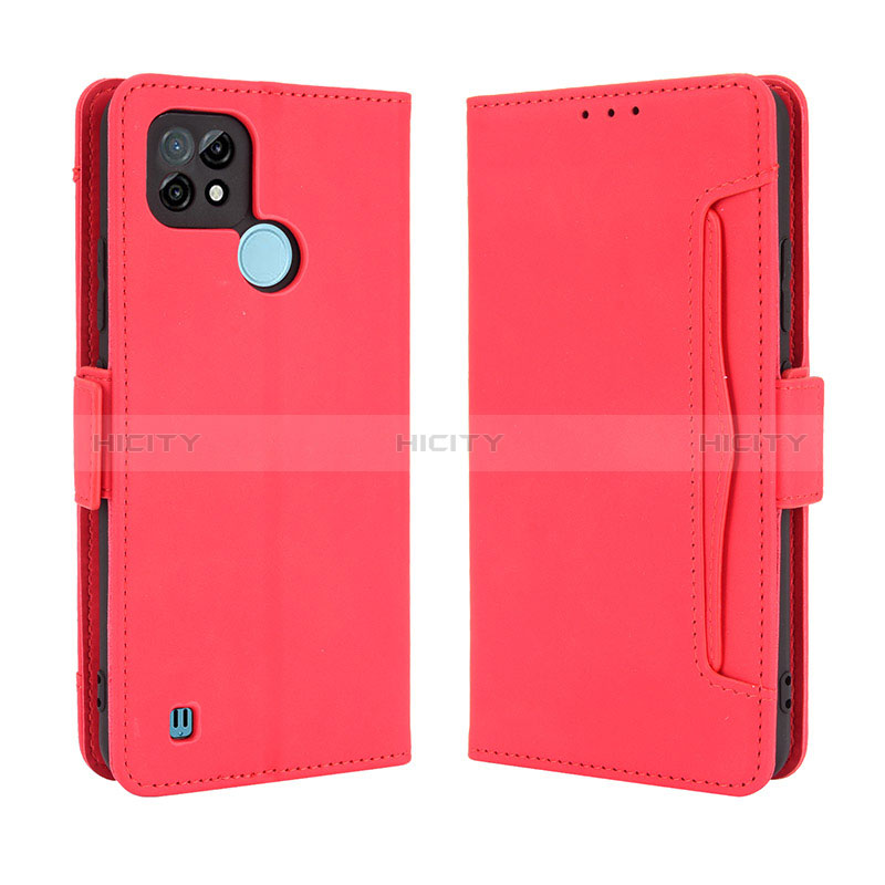 Coque Portefeuille Livre Cuir Etui Clapet BY3 pour Realme C21 Plus