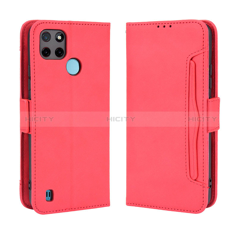 Coque Portefeuille Livre Cuir Etui Clapet BY3 pour Realme C21Y Plus