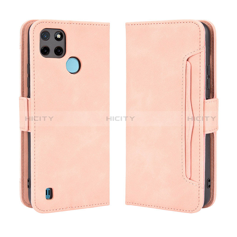 Coque Portefeuille Livre Cuir Etui Clapet BY3 pour Realme C21Y Plus