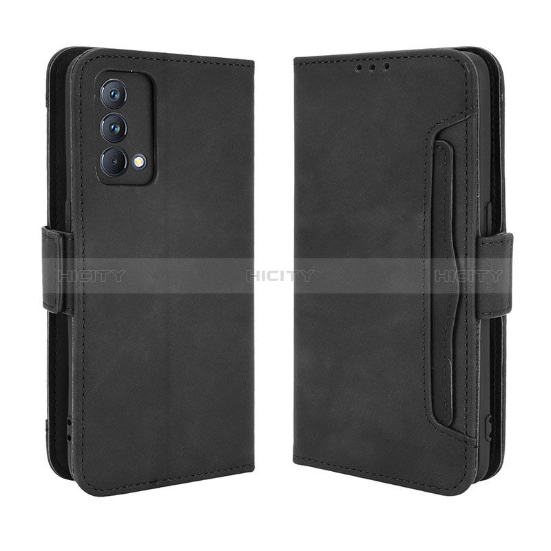 Coque Portefeuille Livre Cuir Etui Clapet BY3 pour Realme GT Master 5G Noir Plus