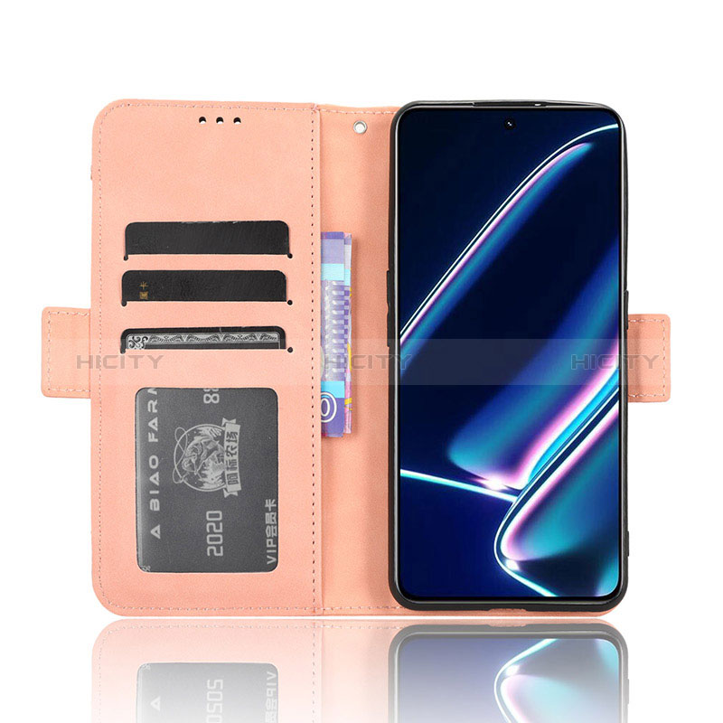 Coque Portefeuille Livre Cuir Etui Clapet BY3 pour Realme GT Neo5 SE 5G Plus