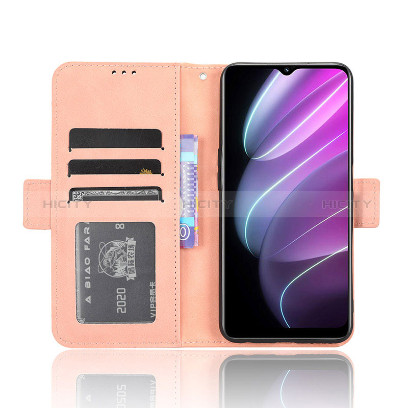 Coque Portefeuille Livre Cuir Etui Clapet BY3 pour Realme V30 5G Plus