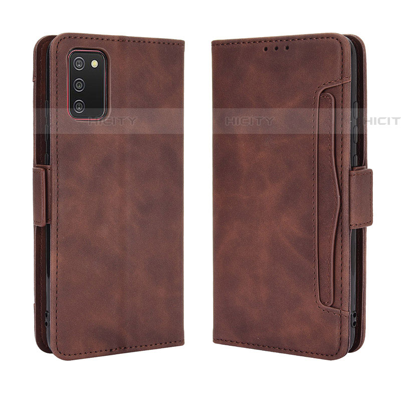 Coque Portefeuille Livre Cuir Etui Clapet BY3 pour Samsung Galaxy A03s Plus