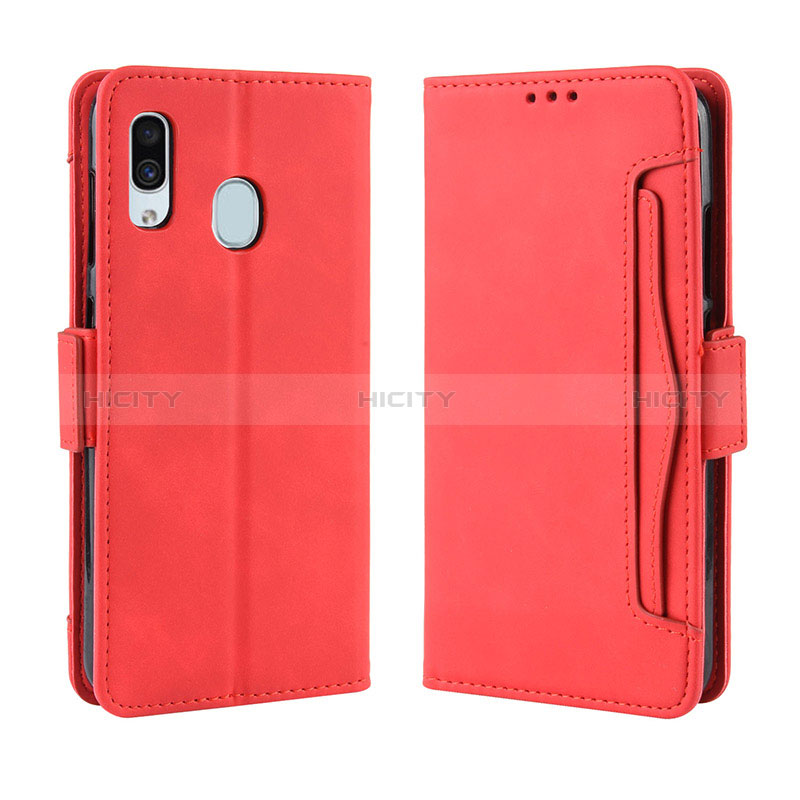 Coque Portefeuille Livre Cuir Etui Clapet BY3 pour Samsung Galaxy A20 Plus