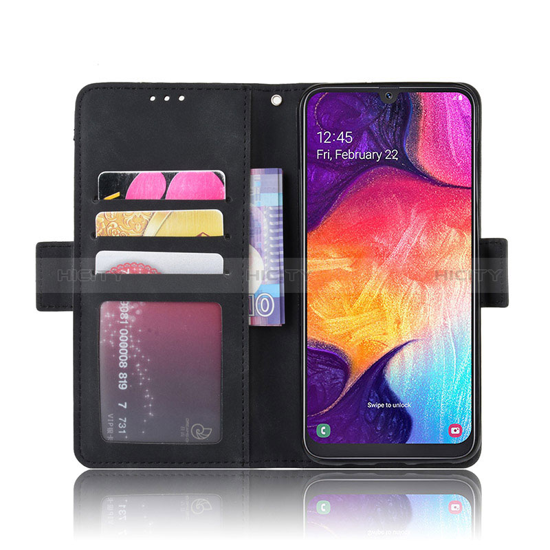 Coque Portefeuille Livre Cuir Etui Clapet BY3 pour Samsung Galaxy A50S Plus