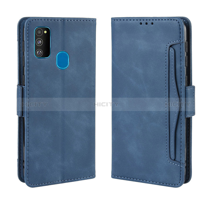 Coque Portefeuille Livre Cuir Etui Clapet BY3 pour Samsung Galaxy M21 Plus