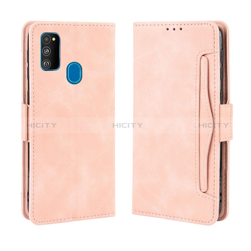 Coque Portefeuille Livre Cuir Etui Clapet BY3 pour Samsung Galaxy M21 Plus