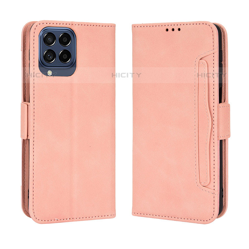 Coque Portefeuille Livre Cuir Etui Clapet BY3 pour Samsung Galaxy M33 5G Plus