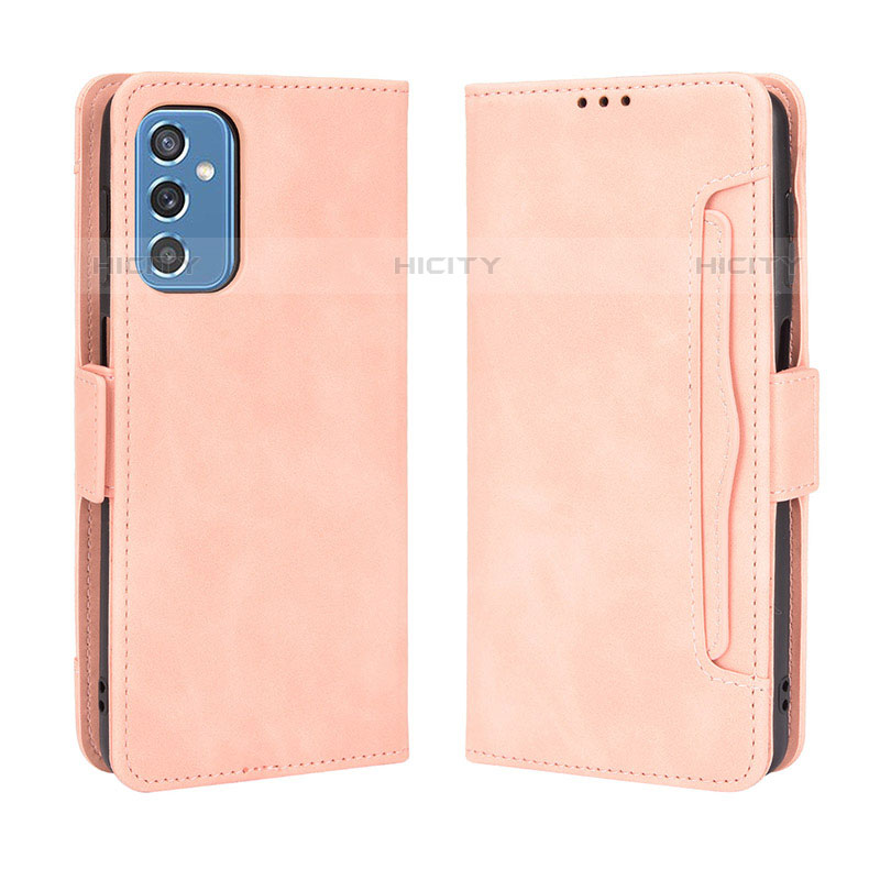 Coque Portefeuille Livre Cuir Etui Clapet BY3 pour Samsung Galaxy M52 5G Plus