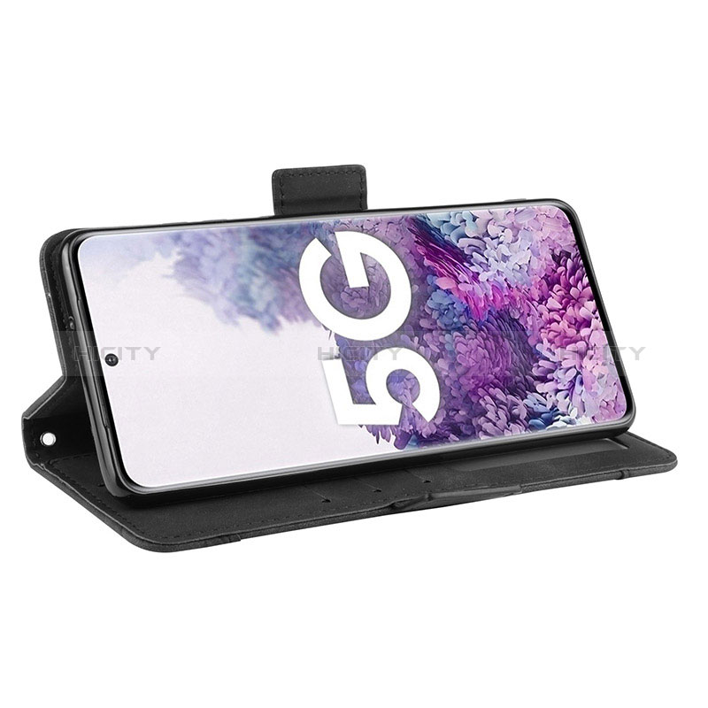 Coque Portefeuille Livre Cuir Etui Clapet BY3 pour Samsung Galaxy S20 Plus 5G Plus