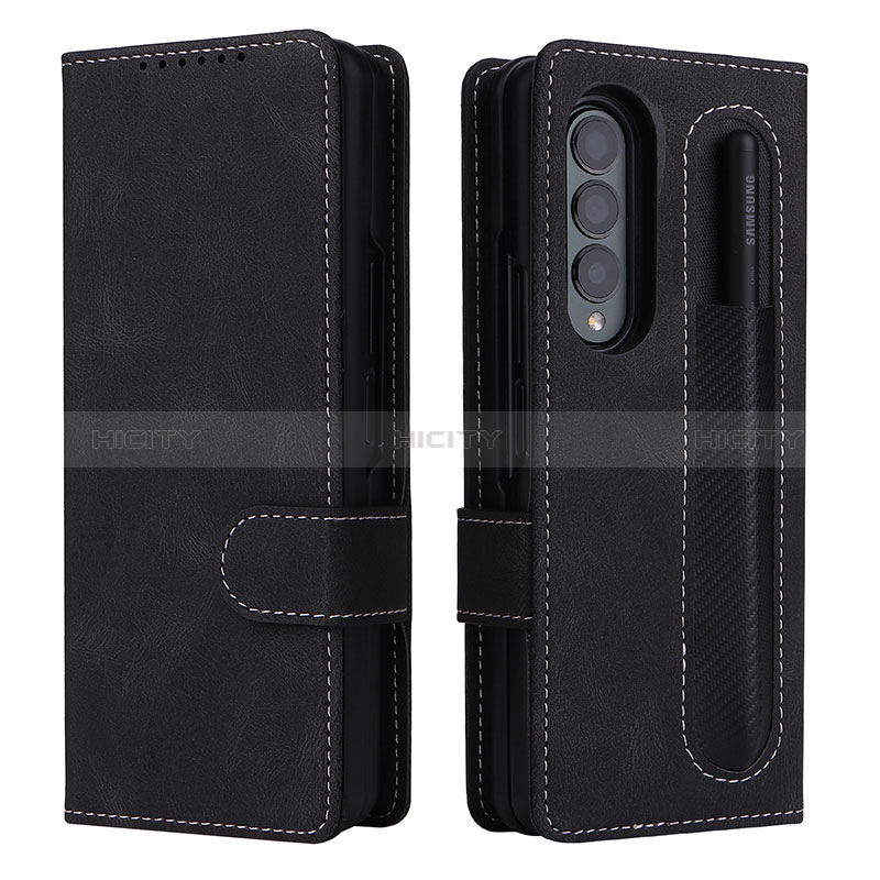 Coque Portefeuille Livre Cuir Etui Clapet BY3 pour Samsung Galaxy Z Fold3 5G Plus