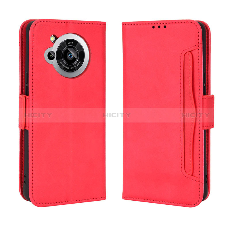 Coque Portefeuille Livre Cuir Etui Clapet BY3 pour Sharp Aquos R7 Plus