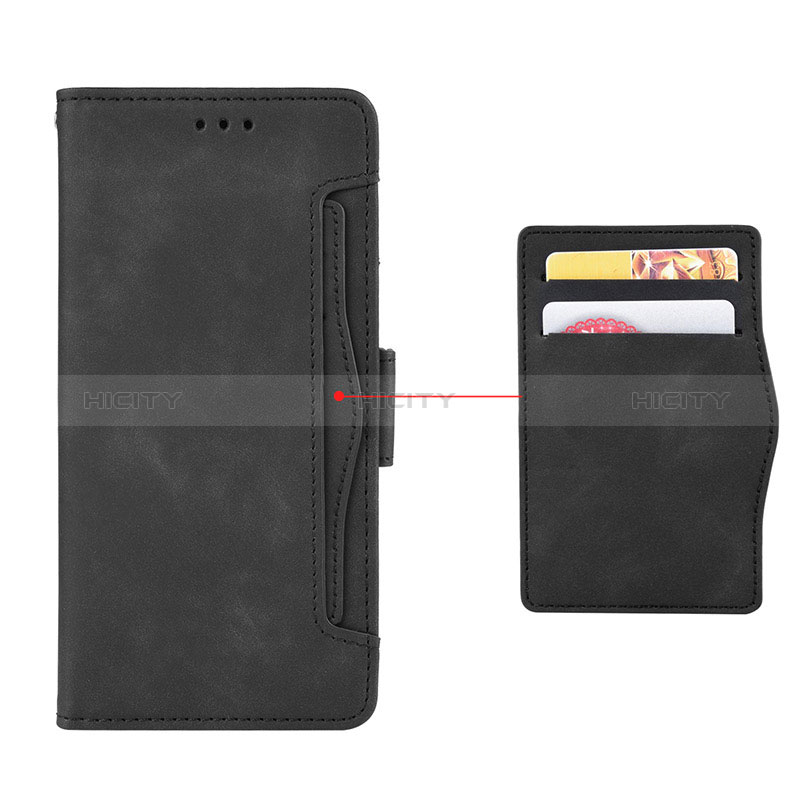 Coque Portefeuille Livre Cuir Etui Clapet BY3 pour Sharp Aquos R8 Plus