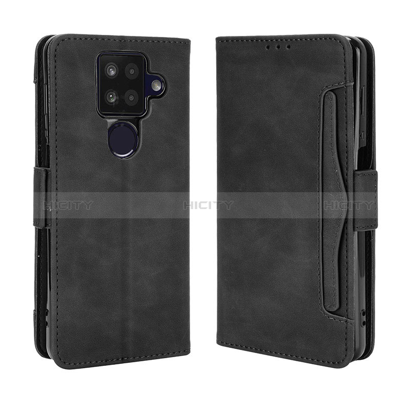 Coque Portefeuille Livre Cuir Etui Clapet BY3 pour Sharp Aquos Sense4 Plus Plus