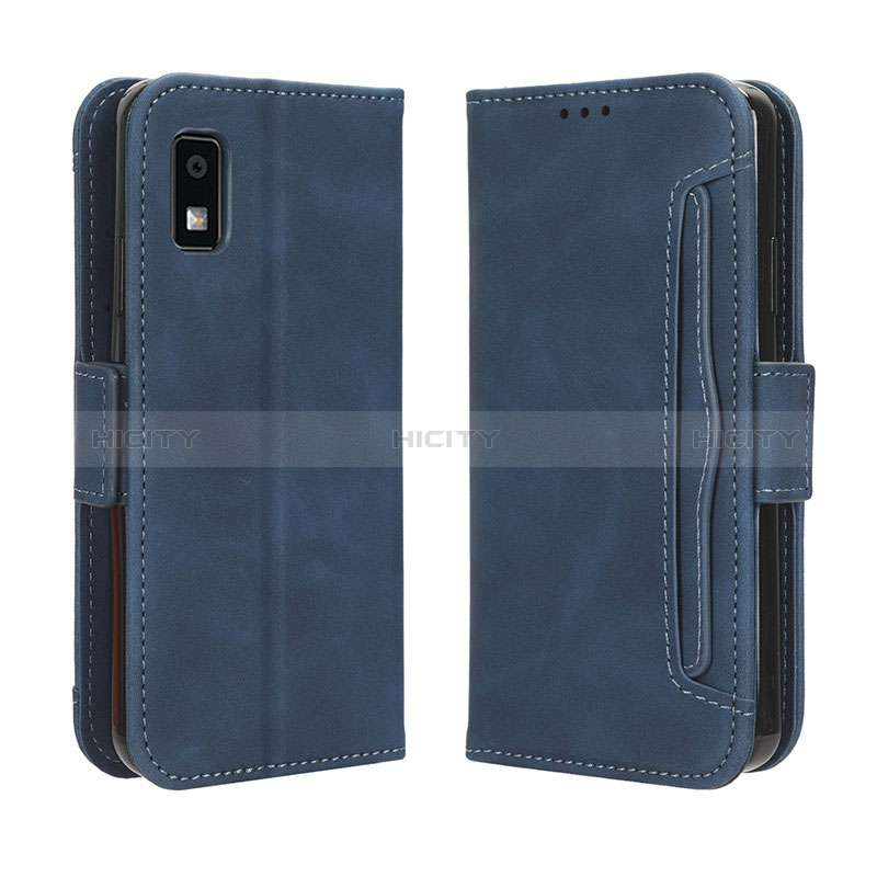 Coque Portefeuille Livre Cuir Etui Clapet BY3 pour Sharp Aquos wish3 Plus