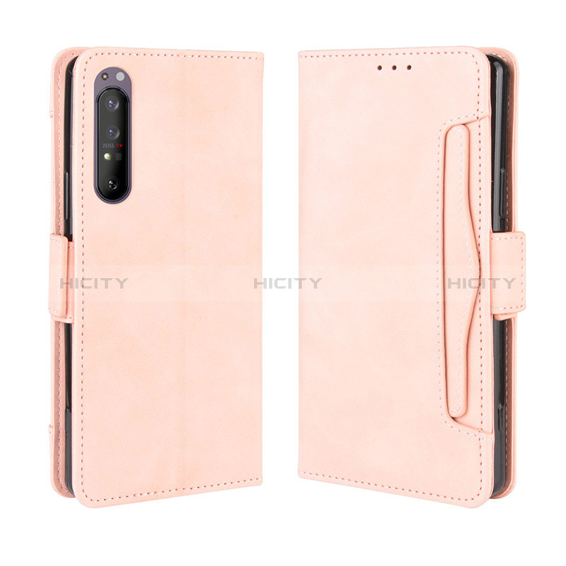 Coque Portefeuille Livre Cuir Etui Clapet BY3 pour Sony Xperia 1 II Plus