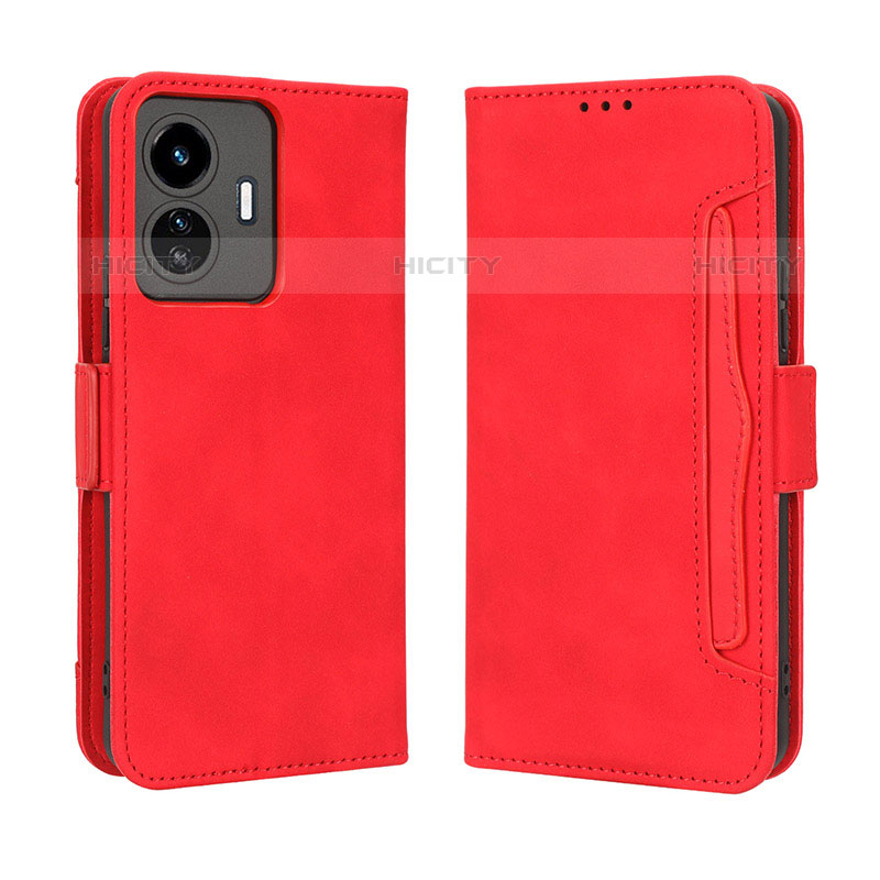 Coque Portefeuille Livre Cuir Etui Clapet BY3 pour Vivo iQOO Z6 Lite 5G Plus