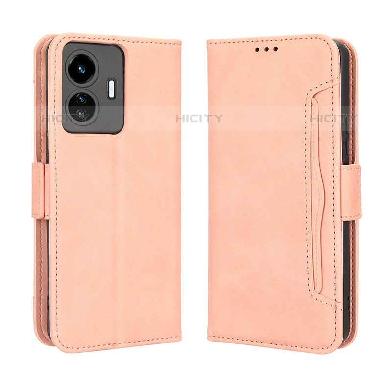 Coque Portefeuille Livre Cuir Etui Clapet BY3 pour Vivo iQOO Z6 Lite 5G Plus