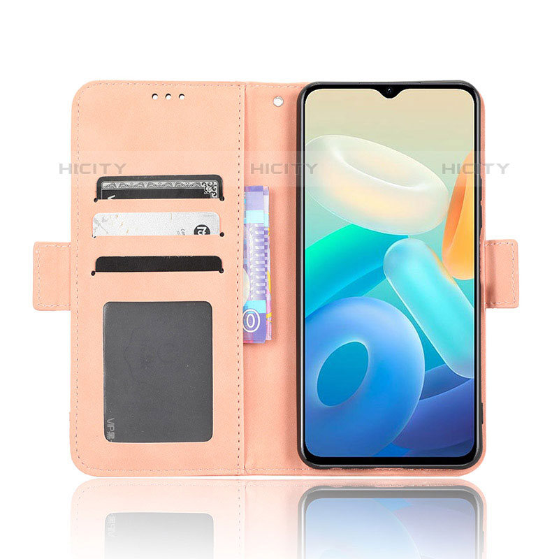 Coque Portefeuille Livre Cuir Etui Clapet BY3 pour Vivo iQOO Z6 Lite 5G Plus