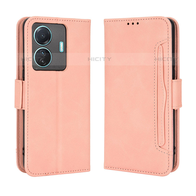 Coque Portefeuille Livre Cuir Etui Clapet BY3 pour Vivo iQOO Z6 Pro 5G Plus