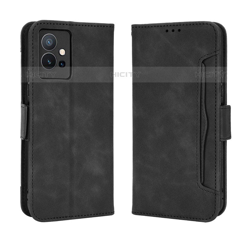 Coque Portefeuille Livre Cuir Etui Clapet BY3 pour Vivo T1 5G India Plus