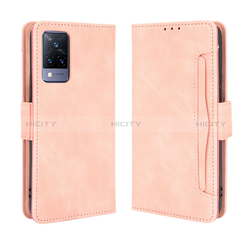 Coque Portefeuille Livre Cuir Etui Clapet BY3 pour Vivo V21 5G Plus