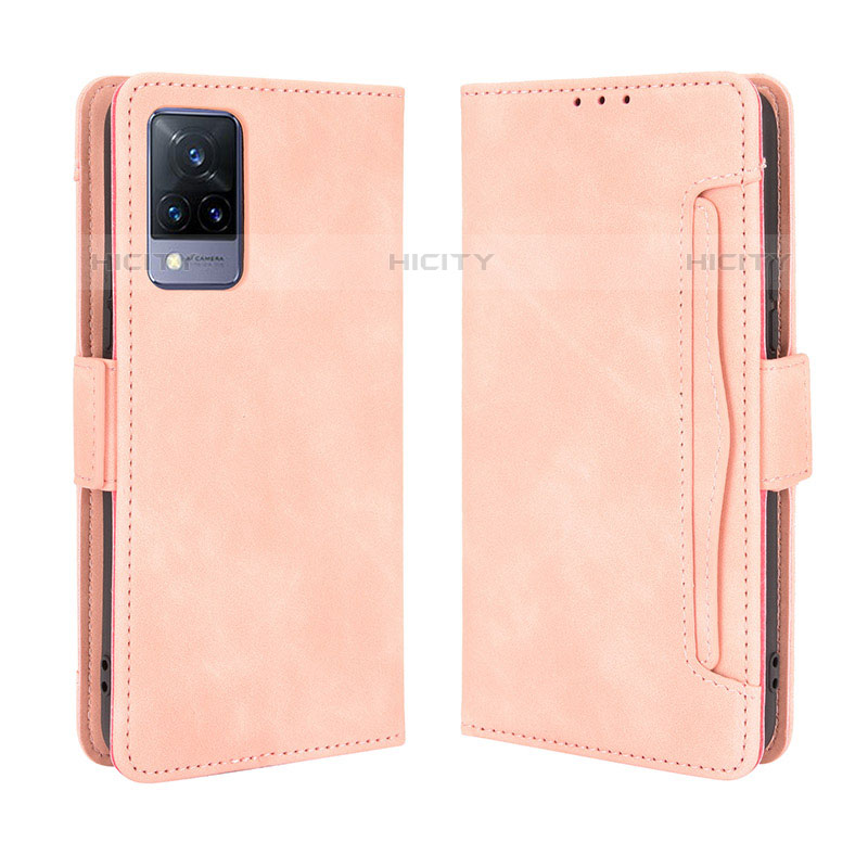 Coque Portefeuille Livre Cuir Etui Clapet BY3 pour Vivo V21s 5G Plus