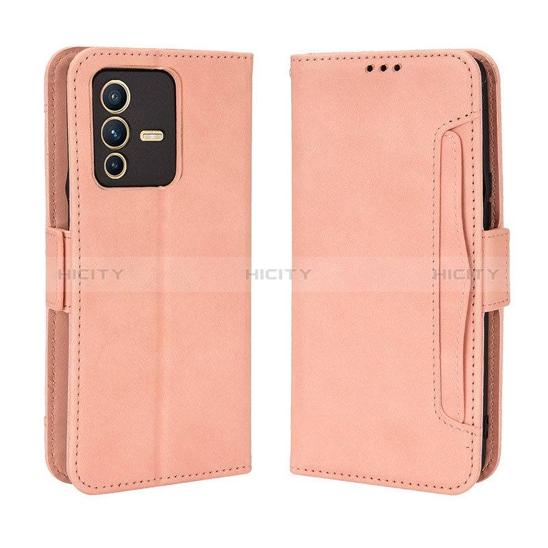 Coque Portefeuille Livre Cuir Etui Clapet BY3 pour Vivo V23 5G Plus