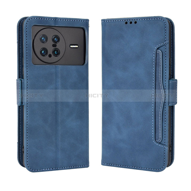 Coque Portefeuille Livre Cuir Etui Clapet BY3 pour Vivo X Note Plus